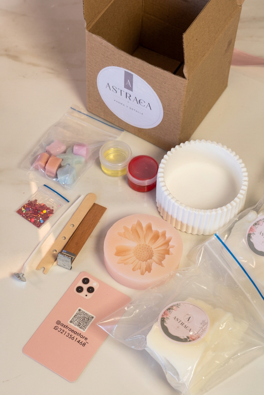 Emprende en el arte de las velas + Kit inicial