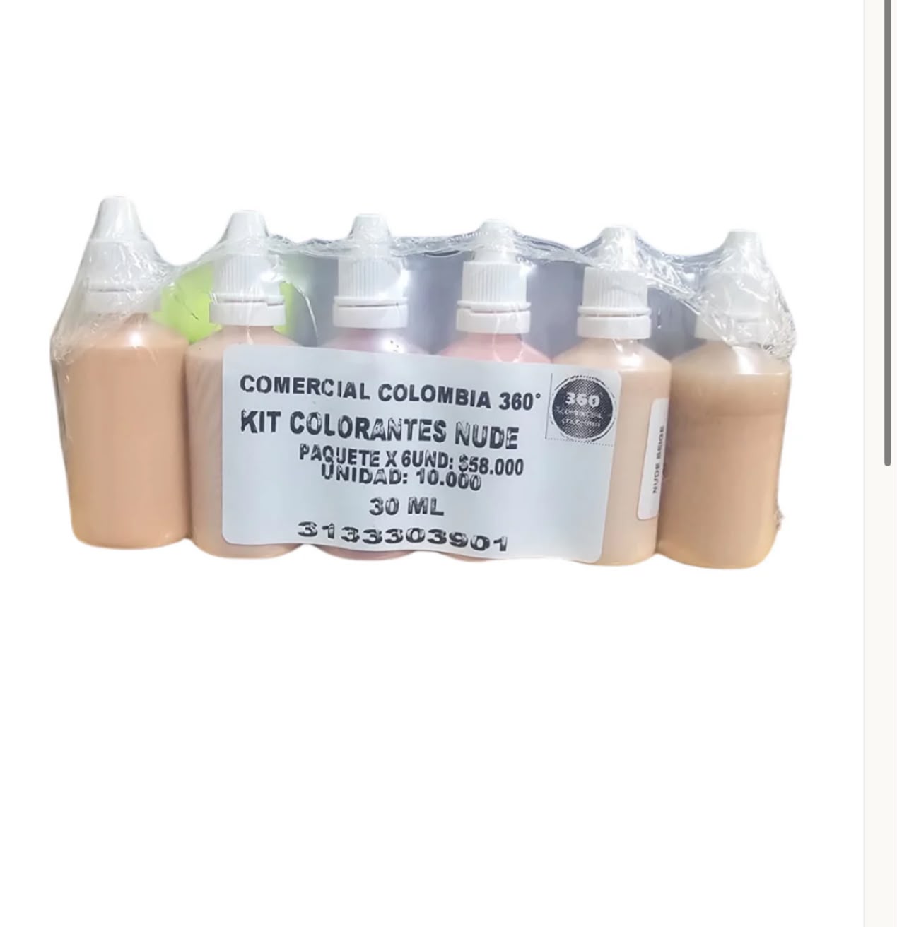Kit de Colorantes Nude x 6